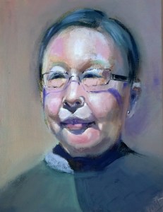 Mrs Wong - Oil Portrait