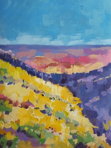 Bhavna Misra Oil Big Horn Mountain (2