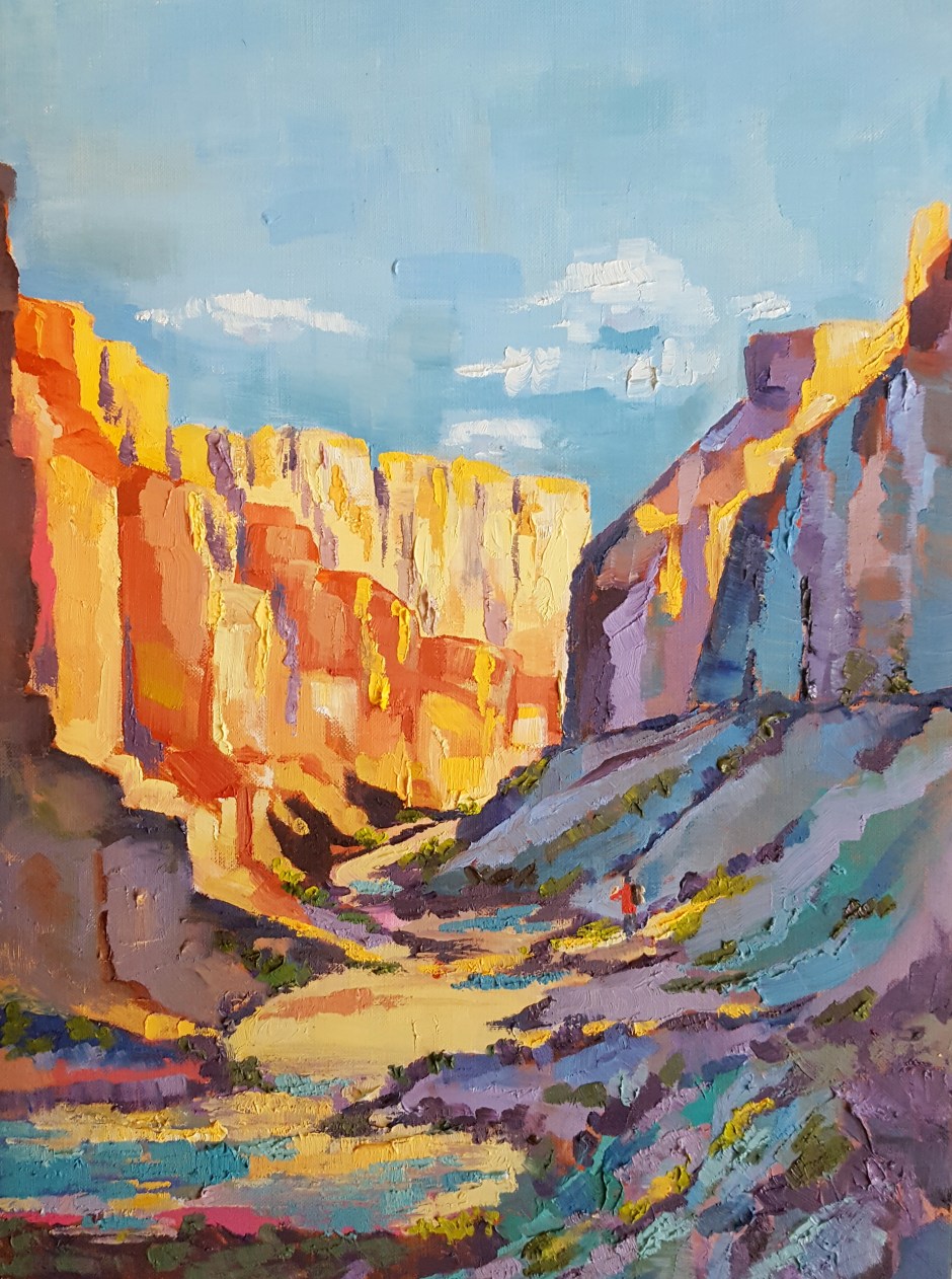 Bhavna Misra Colorado River Oil 2016