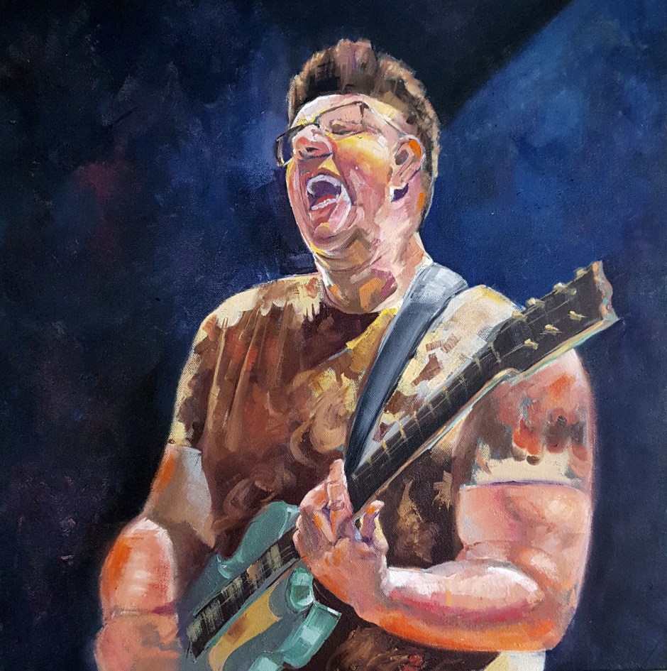 Oil Portrait Divergent Figures